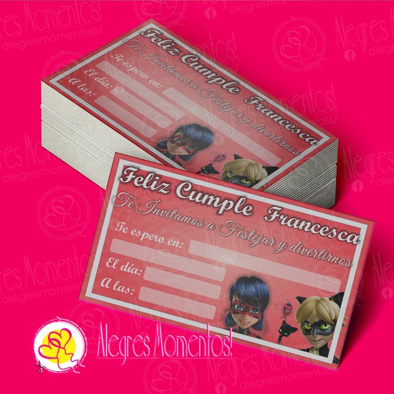 Kit Imprimible Ladybug & Chat Noir