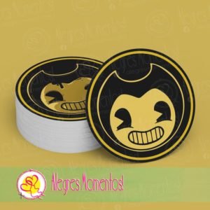 Stickers para golosinas Bendy And The Ink Machine